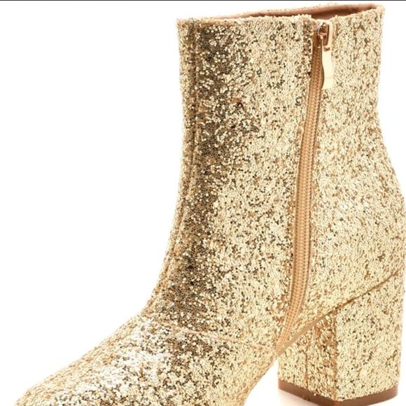 NEW - Corkys Razzle Dazzle Glitter Boots - Size 10 - Picture 4 of 4